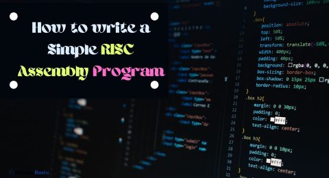 How to write a Simple RISC Assembly Program