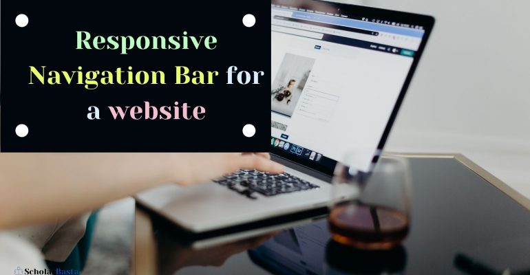 Responsive Navigation Bar for a website
