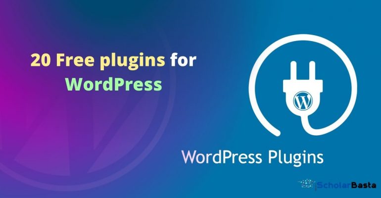 Free plugins for WordPress