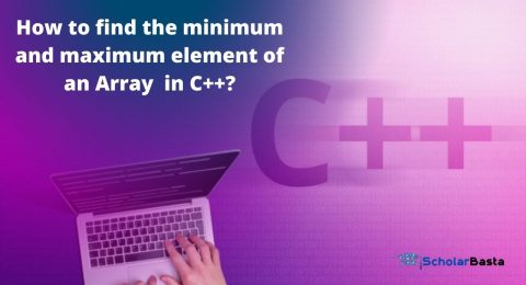 How to find the minimum and maximum element of an Array using STL in C++?